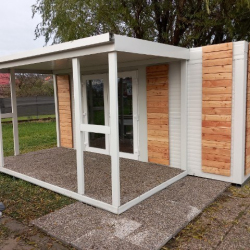 K70 CONTAINER MIT ÜBERDACHUNG