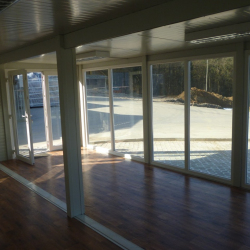 Doppelcontainer innenraum