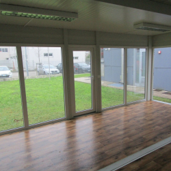 Doppelcontainer innenraum