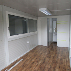 Verkaufscontainer Inennraum