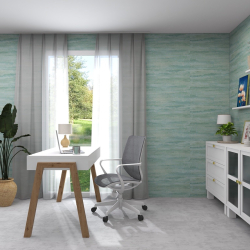 Svetel delovni kotiček pisarne Hosekra