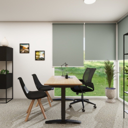 Ergonomski delovni prostor v pisarni Hosekra Noir