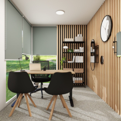 Delovni prostor v pisarni Hosekra Noir