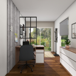 Individualna delovna postaja v pisarni Vista