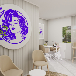 Čakalni in delovni prostor Hosekra salona Amethyst