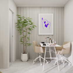 Svetel in odprt del Hosekra modularnega salona