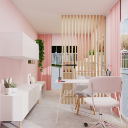 Floral Touch delovni kotiček