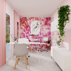 Delovni prostor Floral Touch