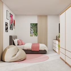 Hosekra Modular Blossom v toplih pastelnih tonih