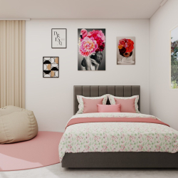 Spalni del mladinske sobe Blossom