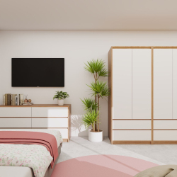 Hosekra Modular Blossom z belim pohištvom