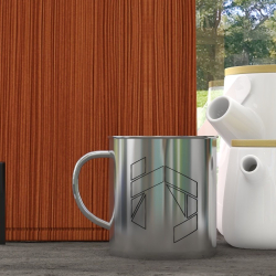 Detajl kuhinje z lončkom Hosekra