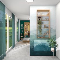 Svetel prehodni del vikenda Forest