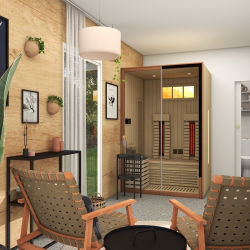 Savna in počivalni del wellnessa Hosekra Harmony
