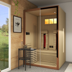 Wellness Harmony – savna z lesenim interierjem