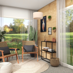 Lounge prostor wellnessa Hosekra Harmony