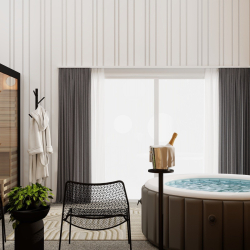 Hosekra Modular Wellness Lumina Black s savno