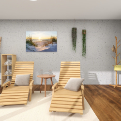 Lesena počivalnika v Wellness Sunset Spa